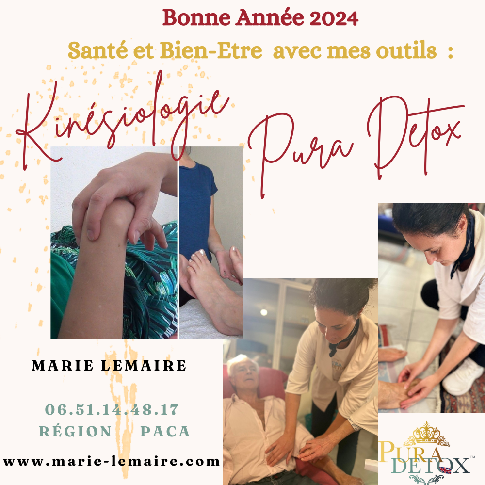Marie Lemaire kinésiologie Pura Détox TM